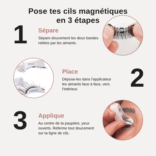 Cils Magnétiques Sans Colle
